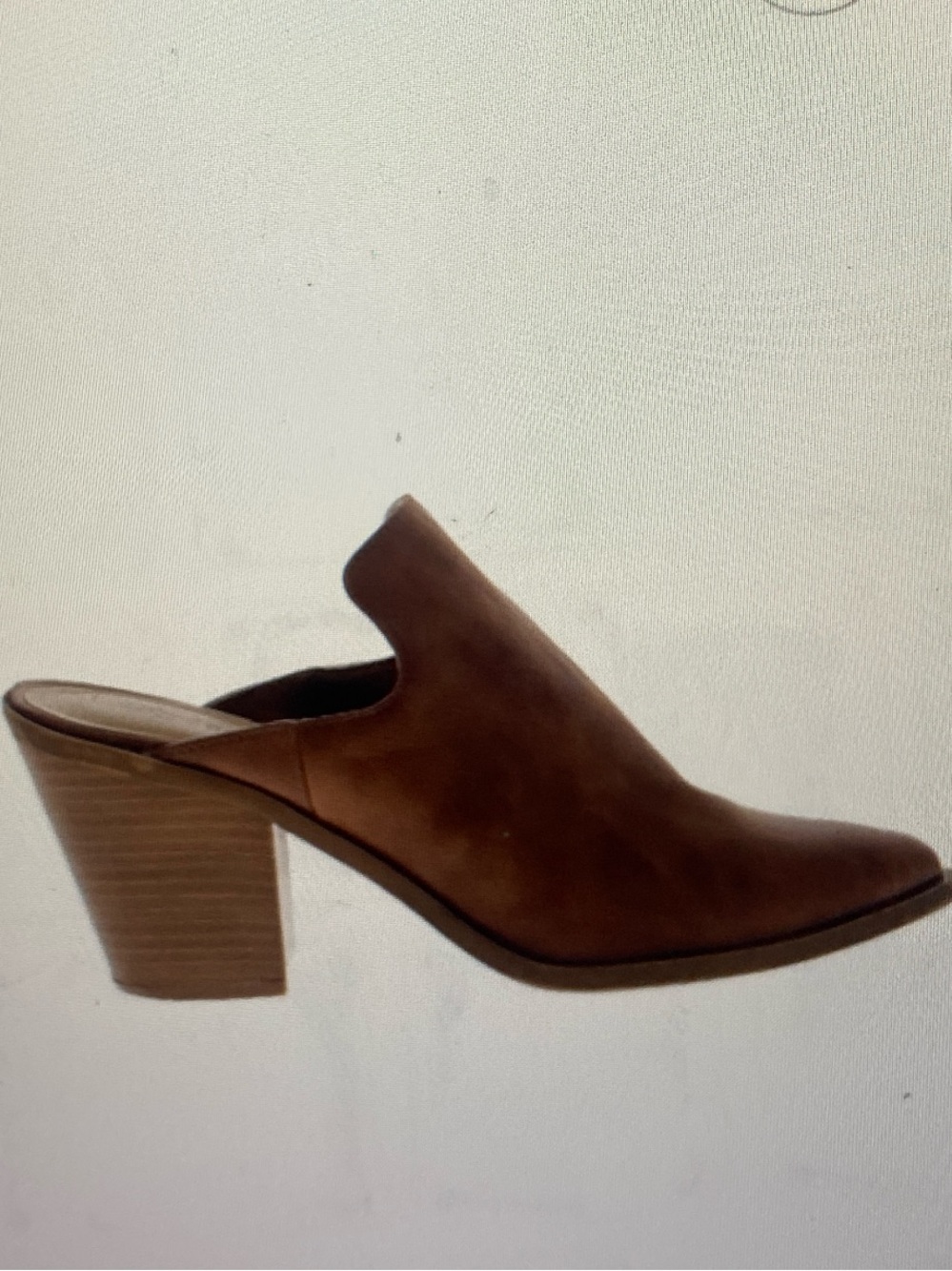 Zigi Soho Leather Slip-On Mule with Stacked Block Heel